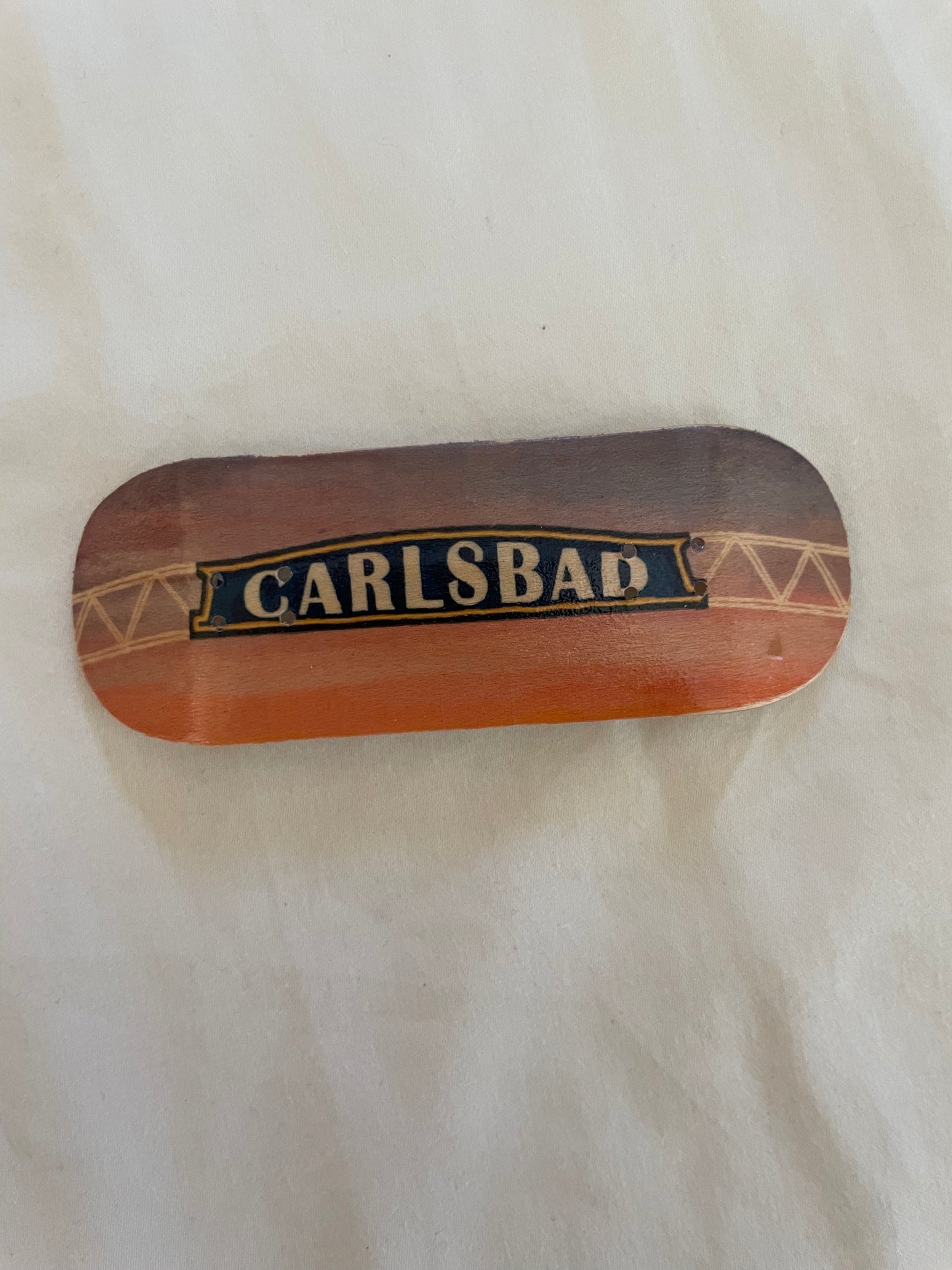 Graphic deck - Carlsbad Sign