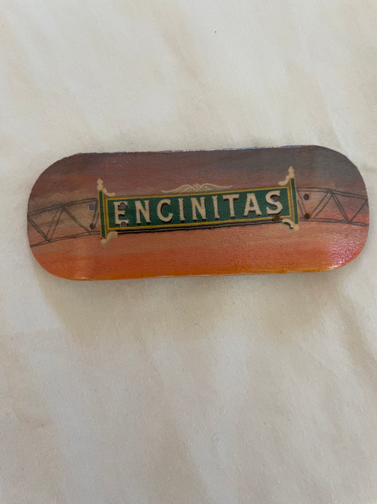 Graphic deck - Encinitas Sign